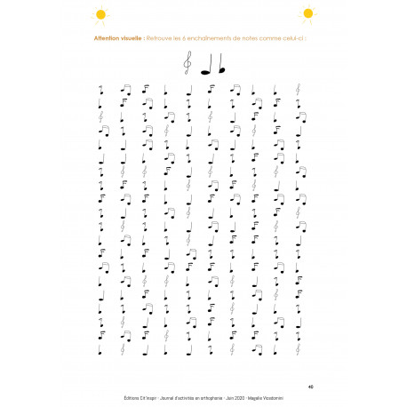 Journal d'activités en orthophonie Journal d'activités en orthophonie