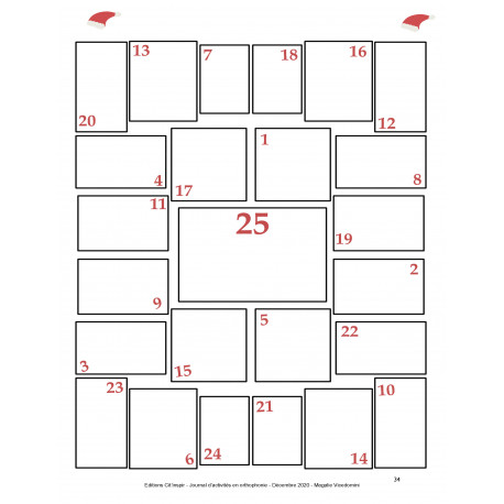 //PDF// Journal d'activités en orthophonie - Décembre //PDF// Journal d'activités en orthophonie - Décembre