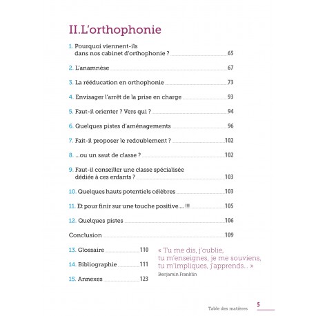L'accompagnement des enfants haut potentiels en orthophonie L'accompagnement des enfants haut potentiels en orthophonie