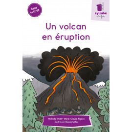Un volcan en éruption