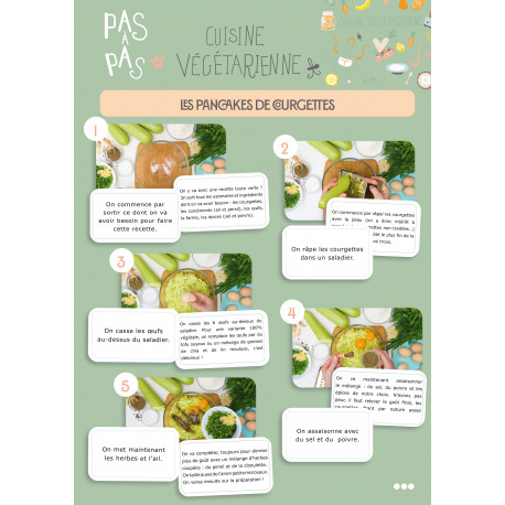 Pas à pas les recettes les plats végétariens