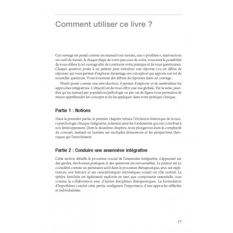 L’approche intégrative en neuropsychologie L’approche intégrative en neuropsychologie
