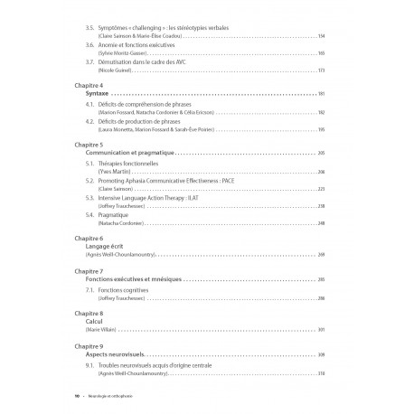 Neurologie et orthophonie - Tome 1 : Théorie et évaluation des troubles acquis de l'adulte Neurologie et orthophonie - Tome 1 : Théorie et évaluation des troubles acquis de l'adulte
