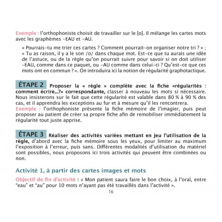 Imagier des régularités graphotactiques Imagier des régularités graphotactiques
