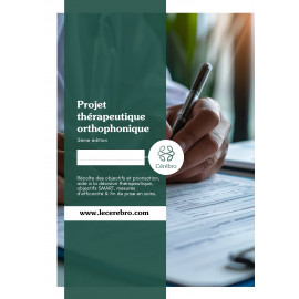 Guide du projet thérapeutique orthophonique