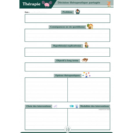Guide du projet thérapeutique orthophonique Guide du projet thérapeutique orthophonique
