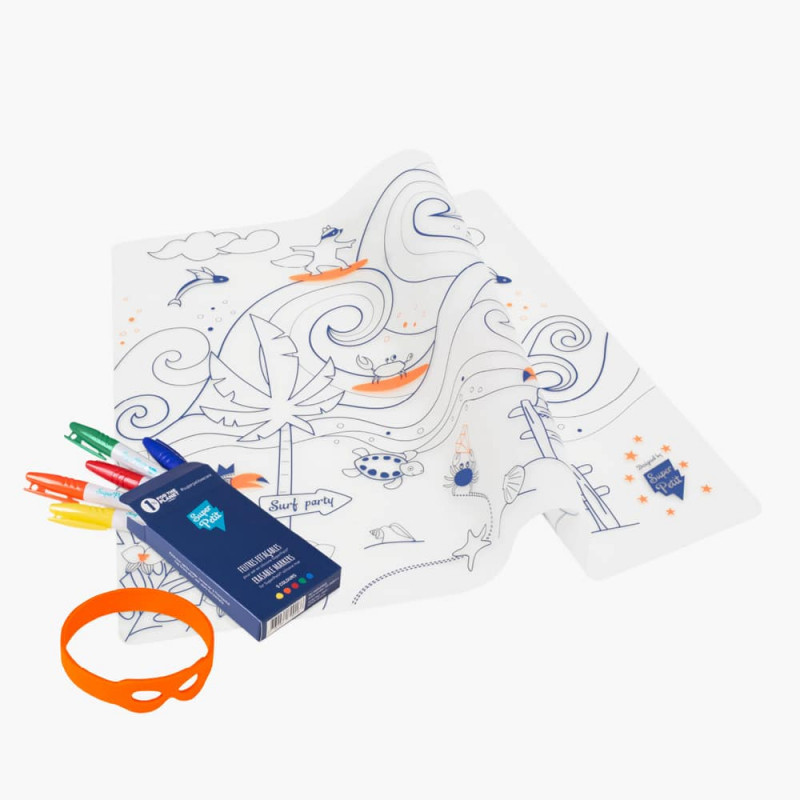 Coloriage réutilisable - ARBRE MAGIQUE