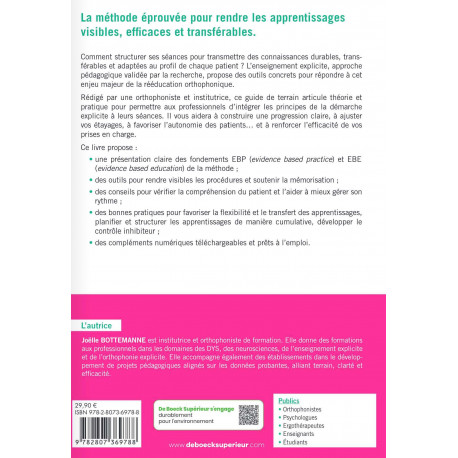 Troubles des apprentissages en orthophonie