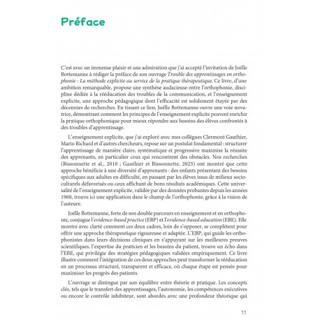 Troubles des apprentissages en orthophonie