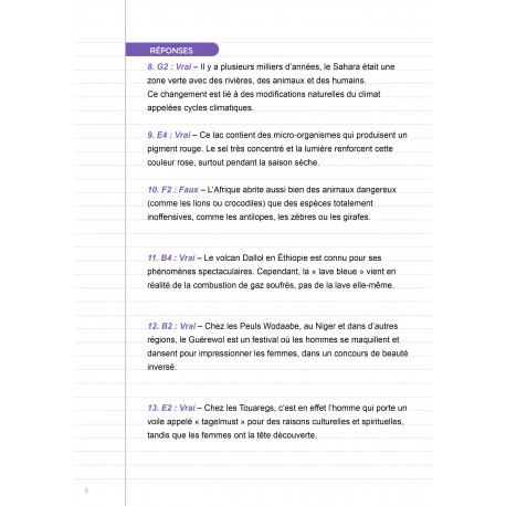 C’est VRAI ou c’est FAUX : ailleurs dans le monde