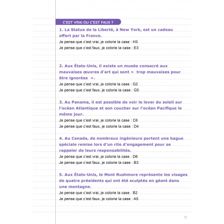 C’est VRAI ou c’est FAUX : ailleurs dans le monde