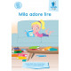 Mila adore lire