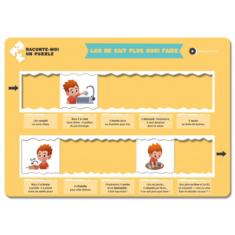 Léo ne sait plus quoi faire