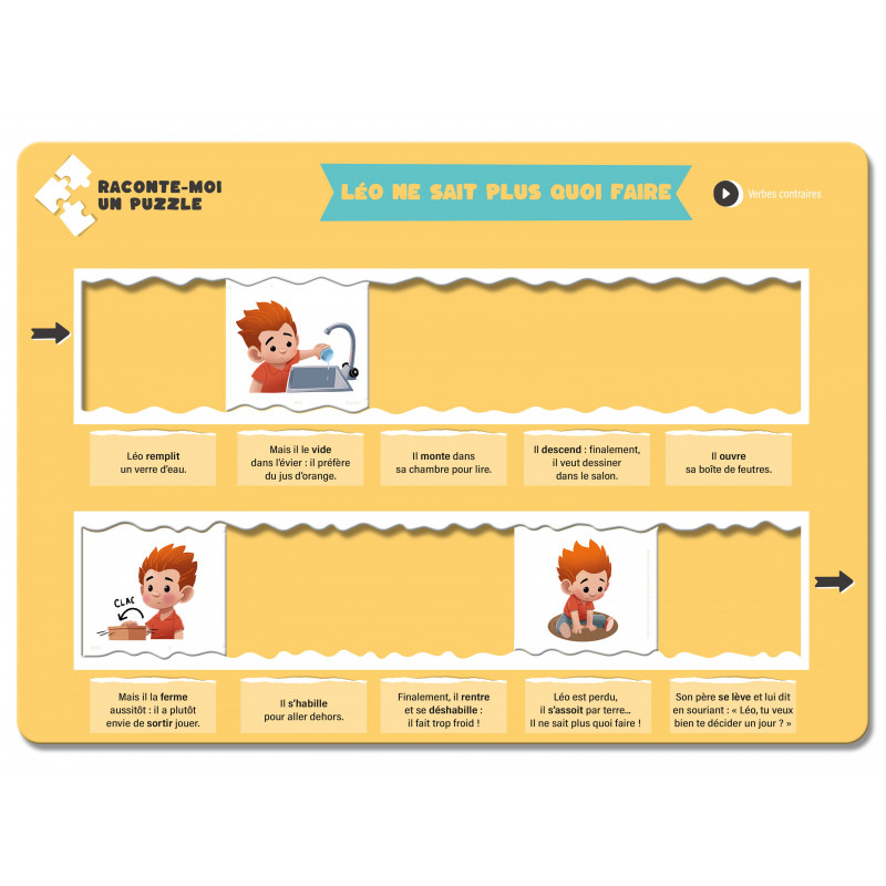 Léo ne sait plus quoi faire