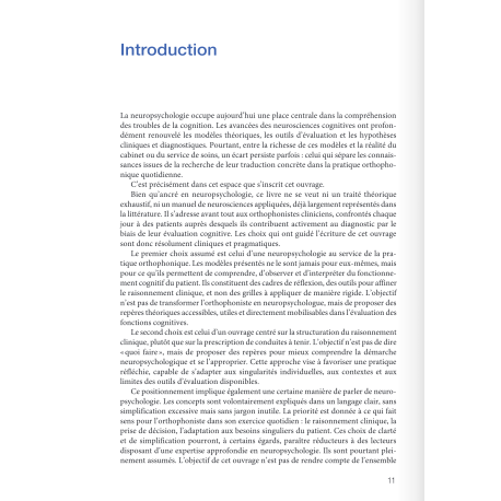 Evaluation des fonctions cognitives chez l’adulte