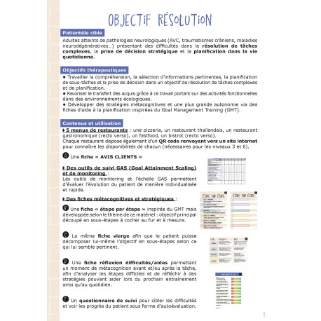 Objectif résolution : au restaurant