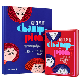 Qui sera le champ-pion ? Kit livre + cartes