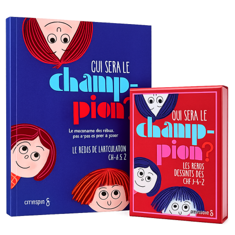 Qui sera le champ-pion ? Kit livre + cartes