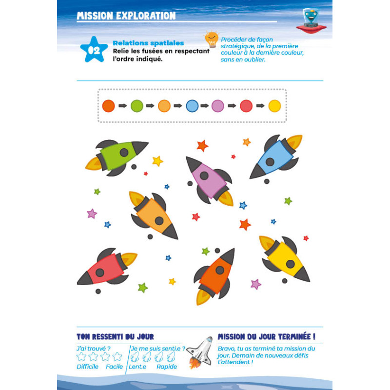 Cahier d'entraînement neurovisuel