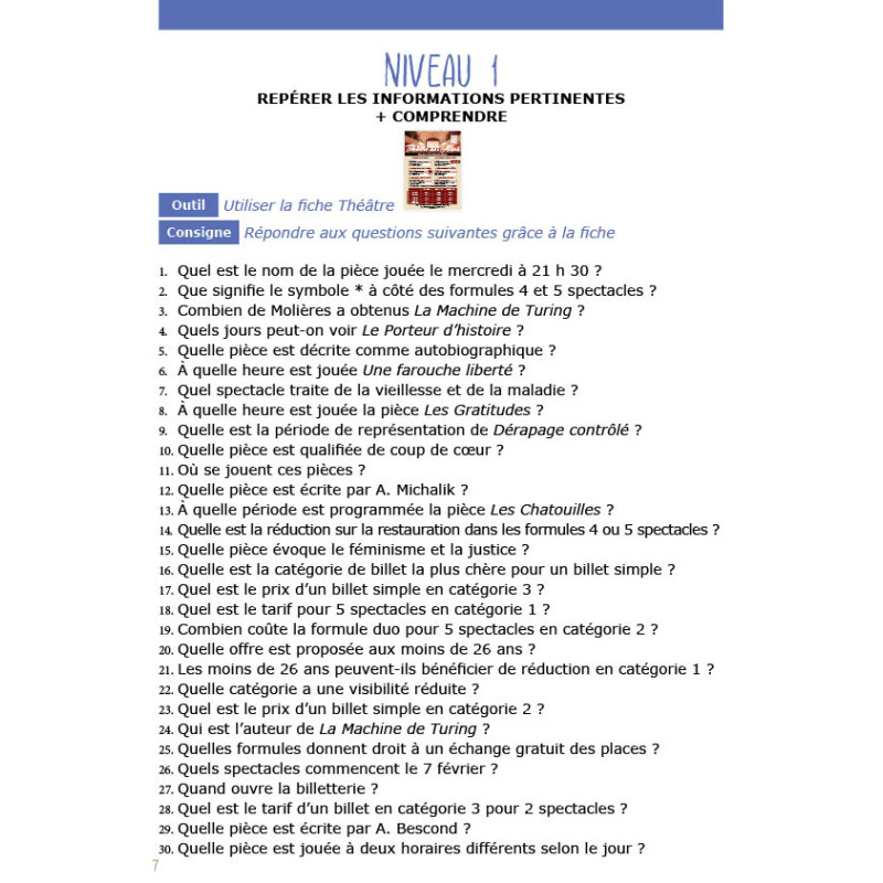 Objectif résolution : Spectacles et culture