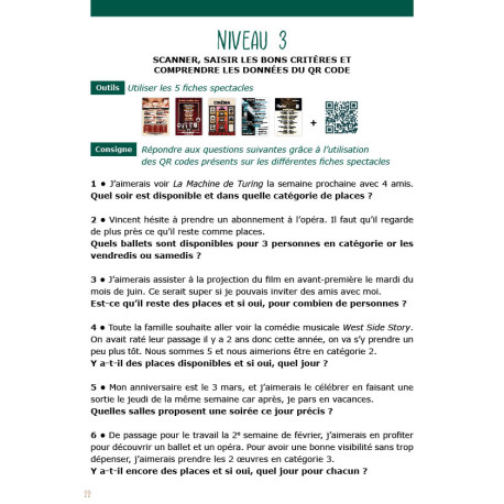 Objectif résolution : Spectacles et culture