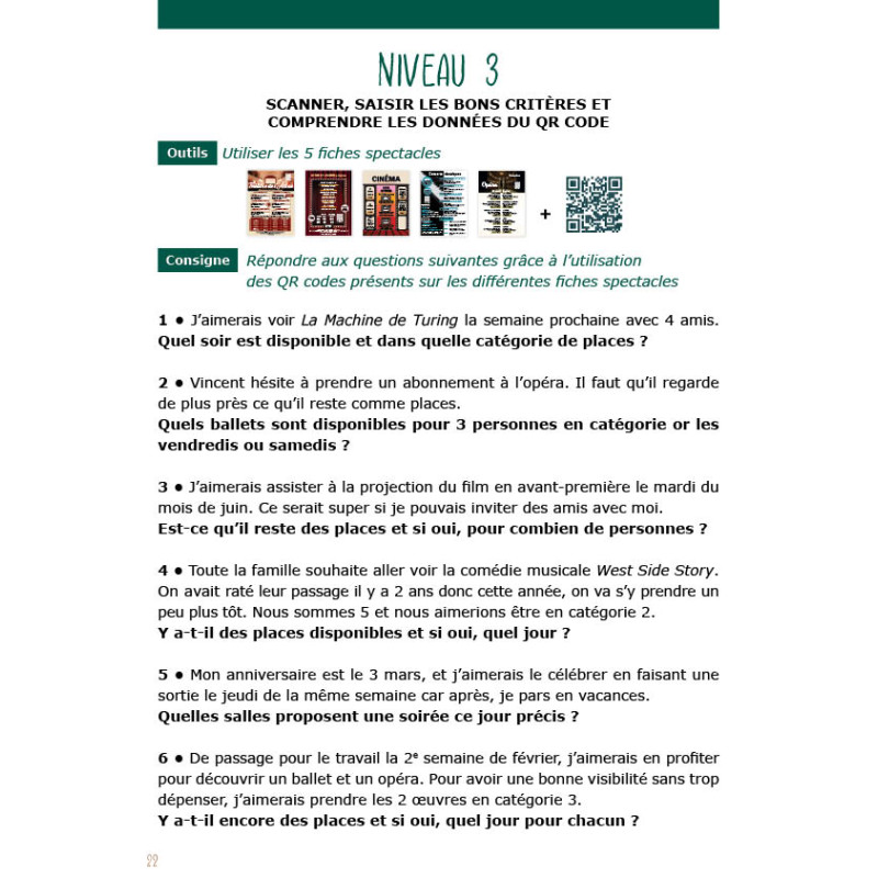 Objectif résolution : Spectacles et culture
