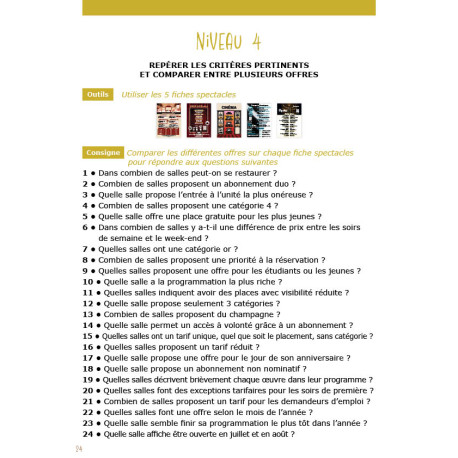 Objectif résolution : Spectacles et culture