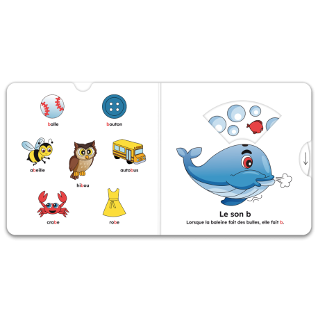 J’apprends les sons : Les consonnes et les voyelles p, b, m, a, i