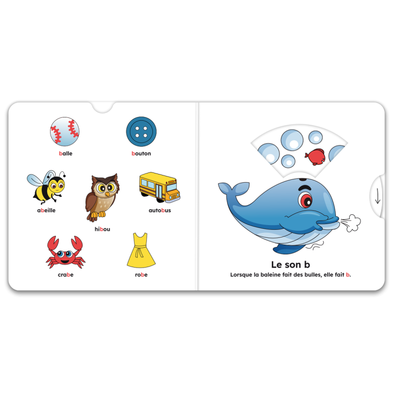 J’apprends les sons : Les consonnes et les voyelles p, b, m, a, i