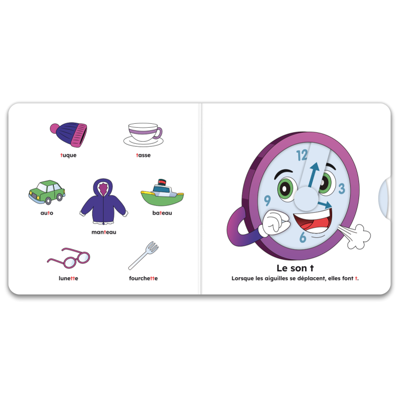 J’apprends les sons : Les consonnes et les voyelles p, b, m, a, i