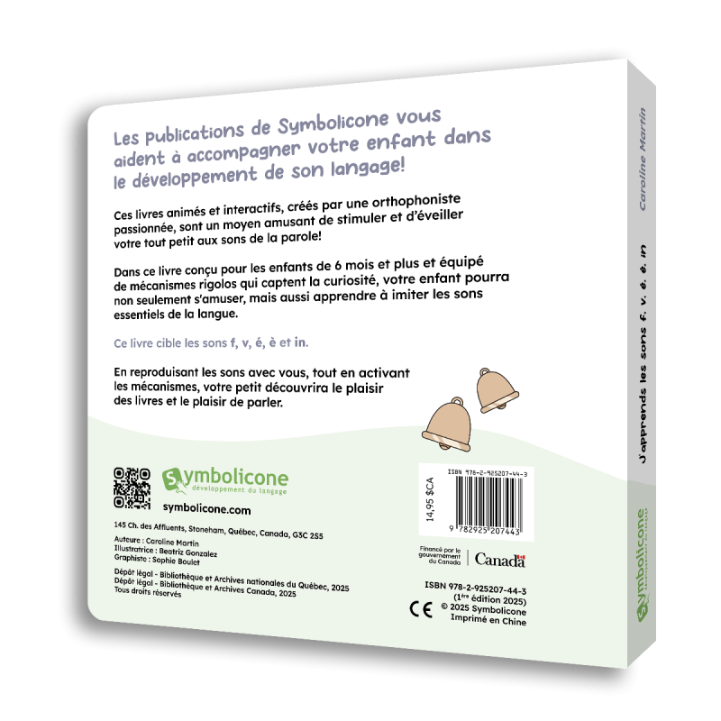 J’apprends les sons : Les consonnes et les voyelles p, b, m, a, i
