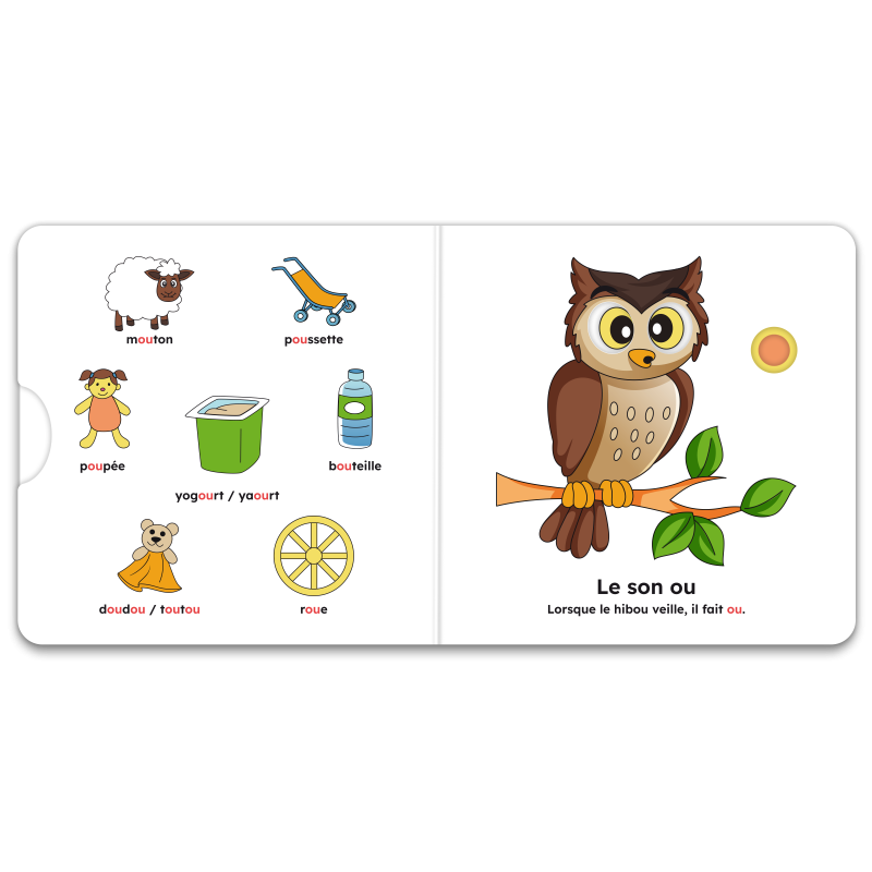J’apprends les sons : Les consonnes et les voyelles p, b, m, a, i