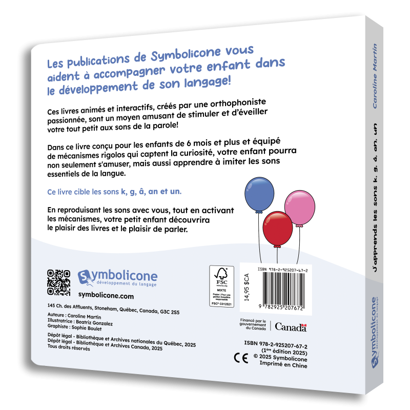 J’apprends les sons : Les consonnes et les voyelles p, b, m, a, i