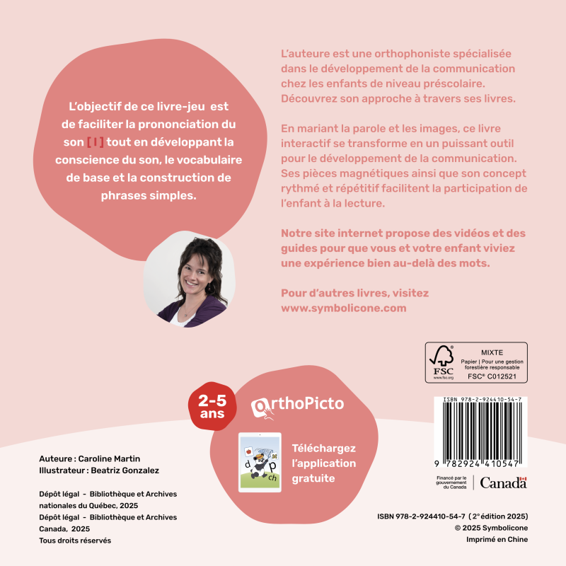 J’apprends les sons : Les consonnes et les voyelles p, b, m, a, i