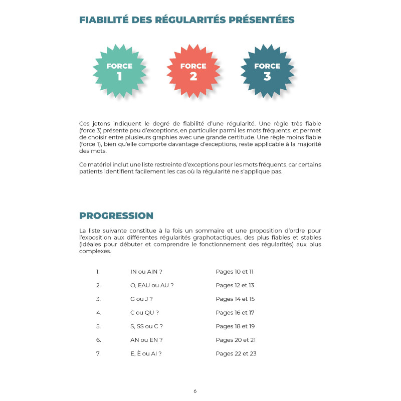 Le livret de l'imagier graphotactique