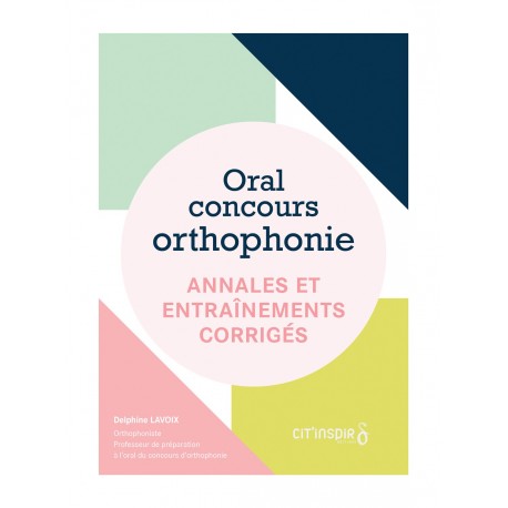 Oral concours orthophonie