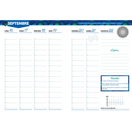 Agenda Septembre 2019-Août 2020 Agenda Septembre 2019-Août 2020